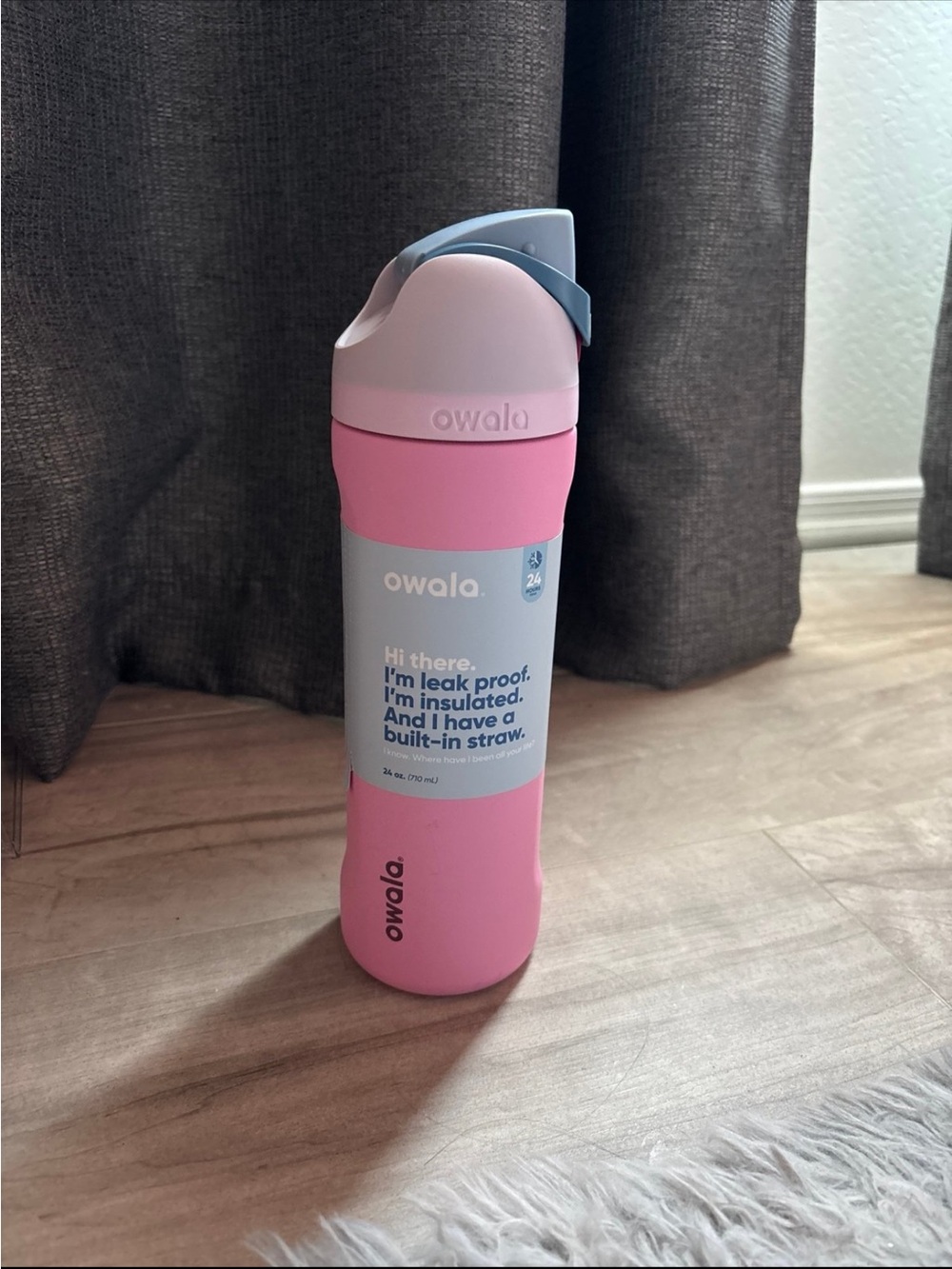 New pink Owala water bottle